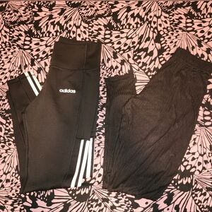 Adidas & Black Leggings